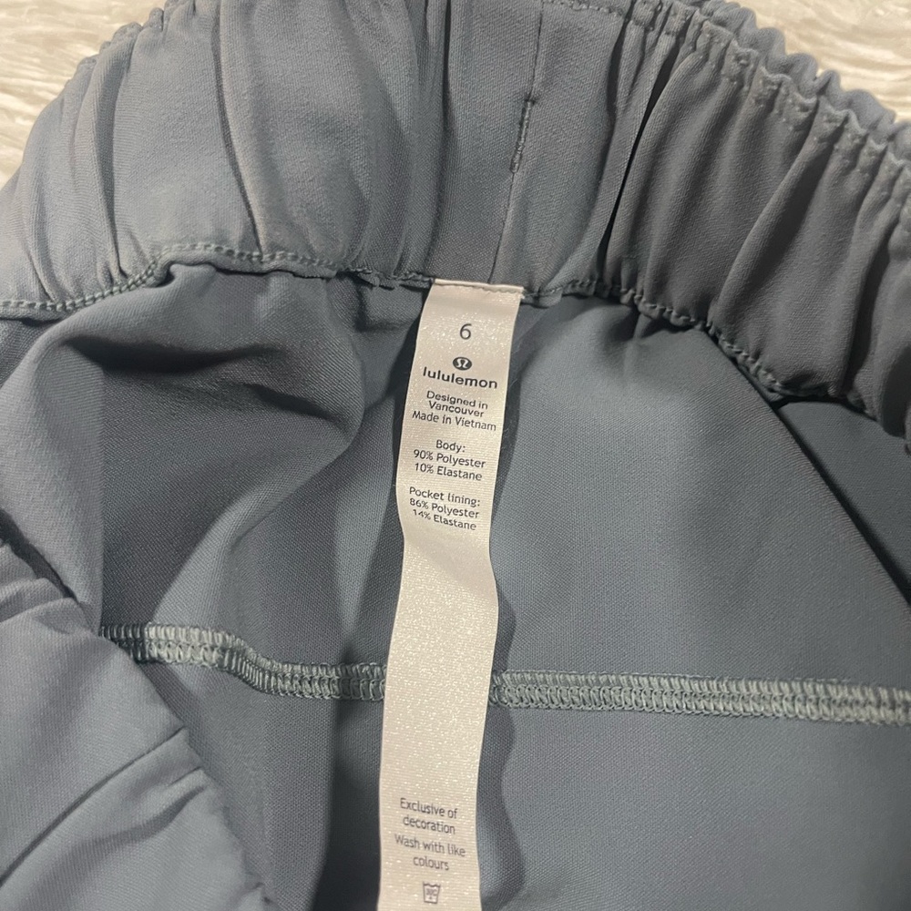 Lululemon" On The Fly Skirt 21* -Gray -Size (6) Good Condition ... - Picture 14 of 14